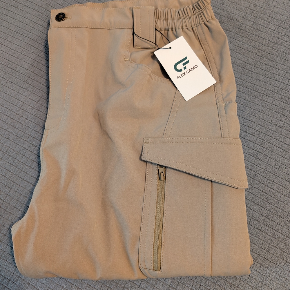 Men's Tan Cargo Pants